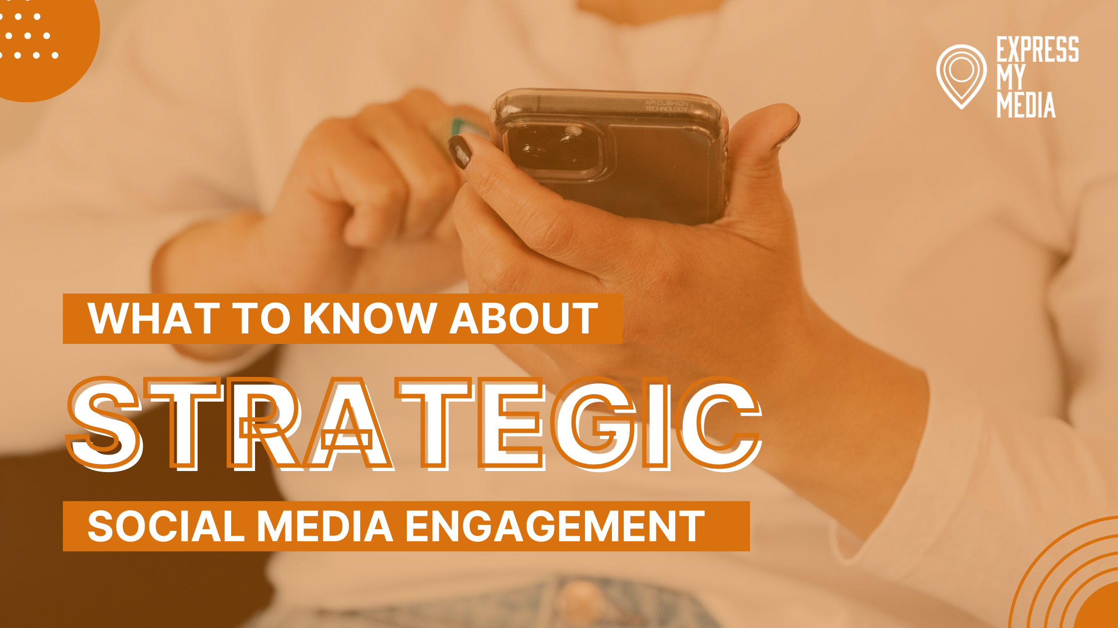 what to know about strategic social media engagement by Express My Media, social media manager in Charlotte NC